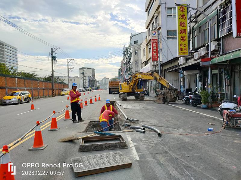 挖掘道路示意圖