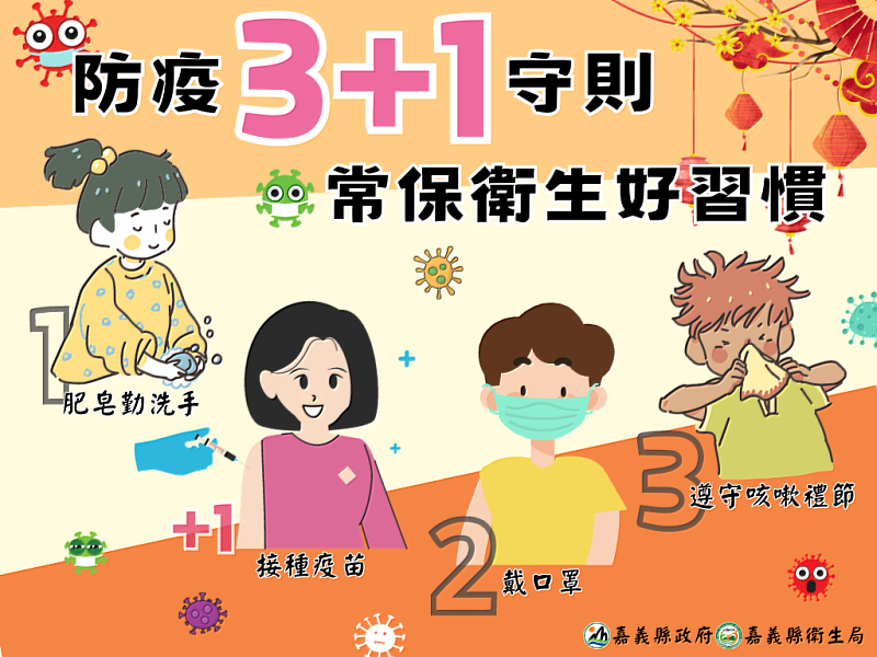 流感、新冠疫情上升！嘉義縣打疫苗送10劑快篩