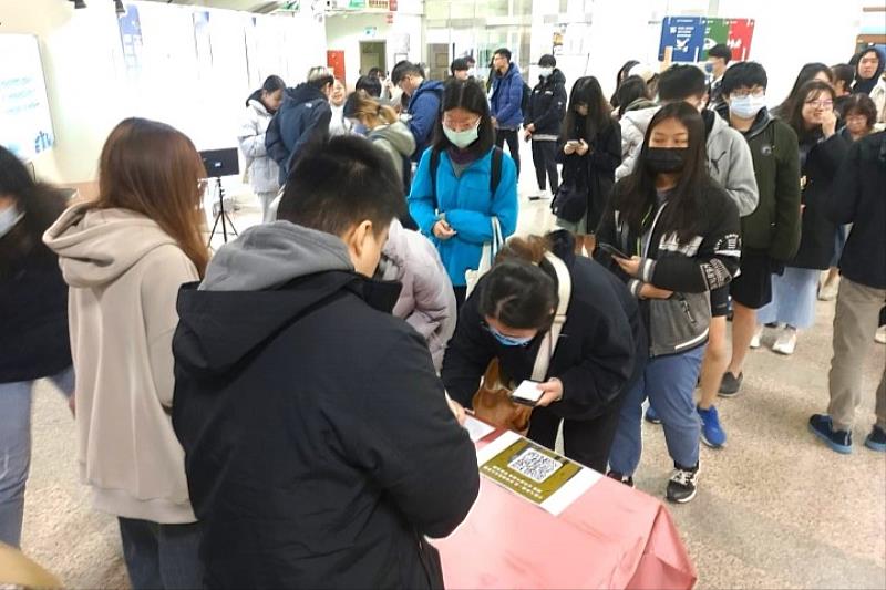 圖／「探索園區期末競賽」吸引上千人前來投票，反應相當踴躍！