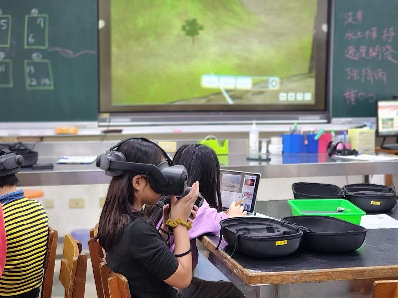 陽光國小5G新科技學習新風景