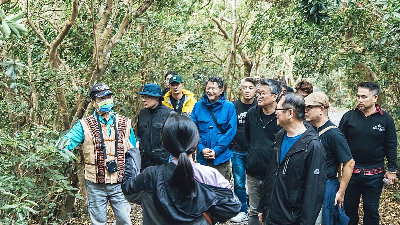 「幸福草原」旭海草原生態解說。