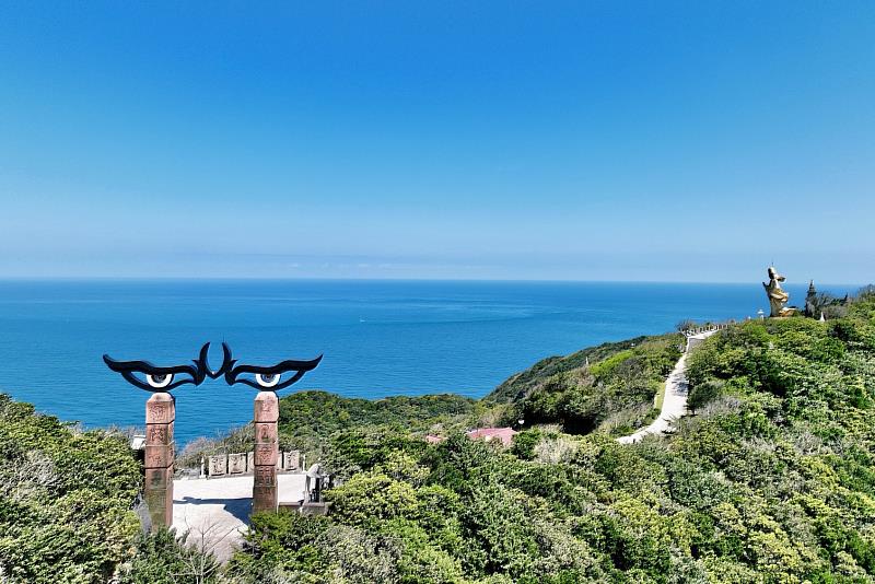 位於台灣福隆寶地的靈鷲山無生道場，名列台灣宗教百景之一。（圖由靈鷲山佛教教團提供）