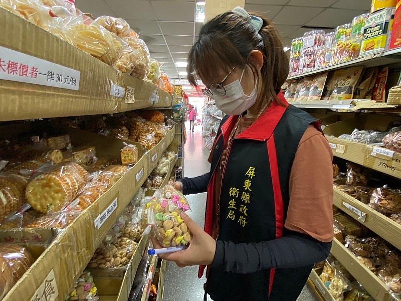 113年春節應景食品稽查標示