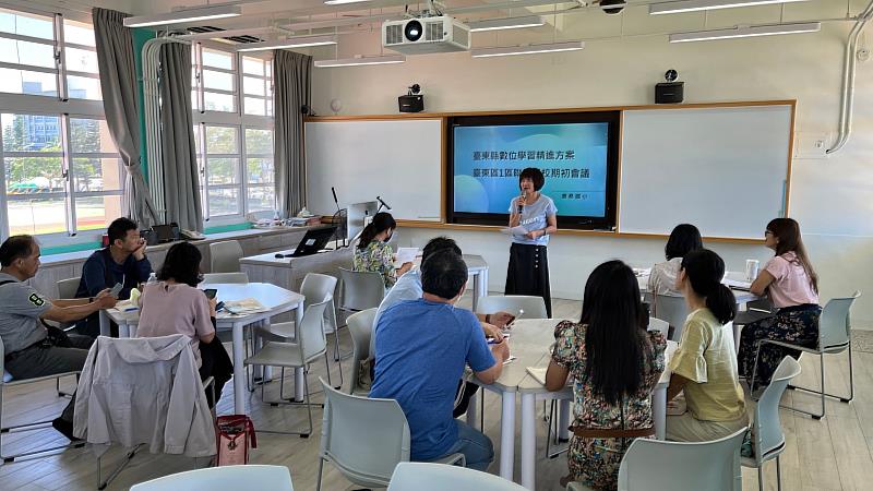 推動數位學習 臺東縣設置9所重點學校 擔負引領角色 協助聯盟學校航向未來