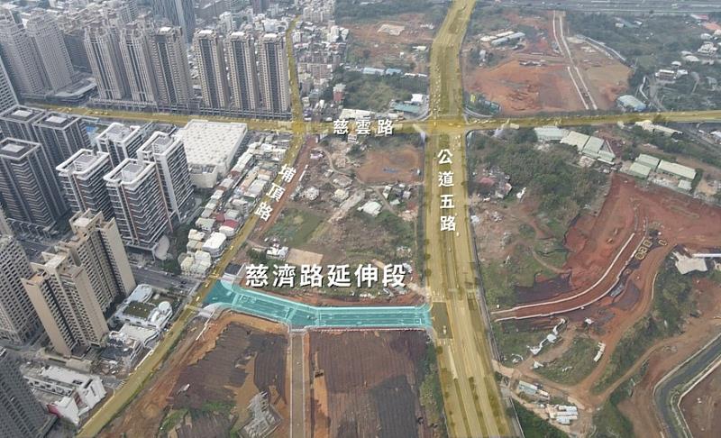 關新路延伸段位置圖