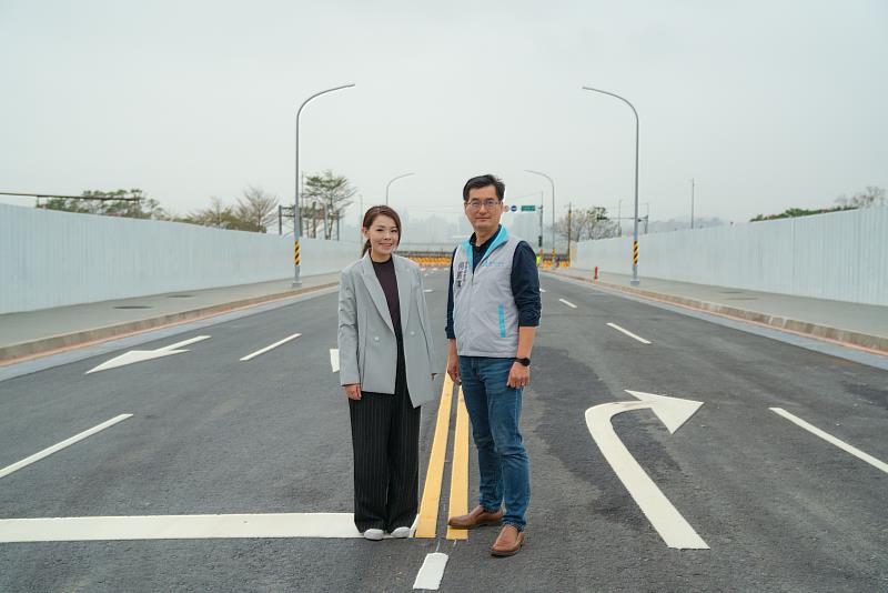 新竹市慈濟路及關新路延伸段提前2年於今日開放通車
