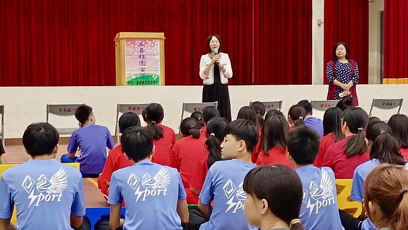 「你平安我快樂」深化友善校園  新學期展開臺東宣誓反詐騙  共同打造安全安心的學習環境