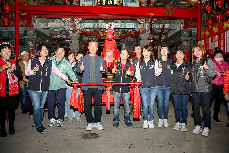 鹿草鄉年度元宵盛事圓山宮火馬祭震撼登場-4