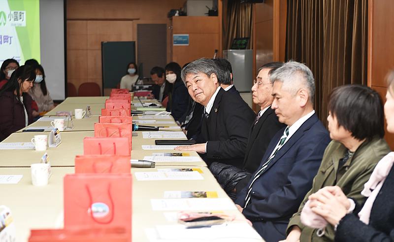 日本熊本縣小國町台灣訪問團來台首站即訪問文化大學