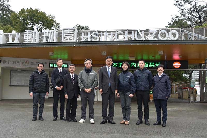 日本姊妹園東武動物公園率團到訪新竹市立動物園大合照