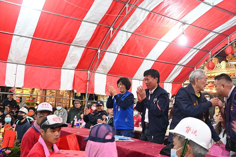 2024臺東元宵遶境平安順利 饒慶鈴感謝警力辛勞與參與各廟宇配合 共創愉悅盛會