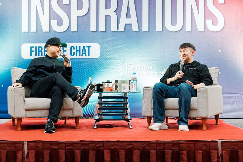 銘傳大學邀請Twitch共同創辦人Kevin分享創業心路歷程。