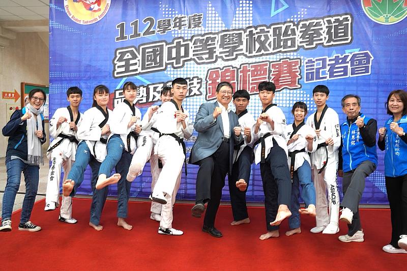 跆拳道全中錦將於3月6至10日在新竹縣舉辦，將有2000多名選手到場。