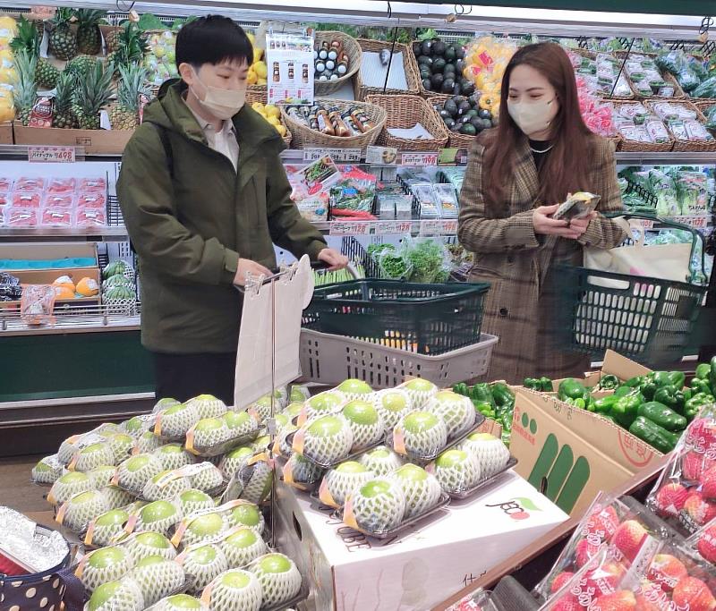 高雄蜜棗上架日本超市。