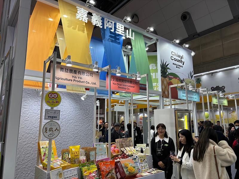 東京國際食品展開幕！翁章梁行銷嘉義阿里山的美好滋味