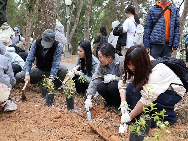 東海創建全台第一所大學樹銀行「Tree Bank」 「樹銀行」邀請民眾為自己種下一棵樹