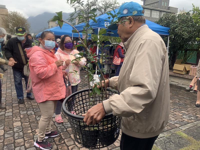 熱門樹苗很快就換領一空