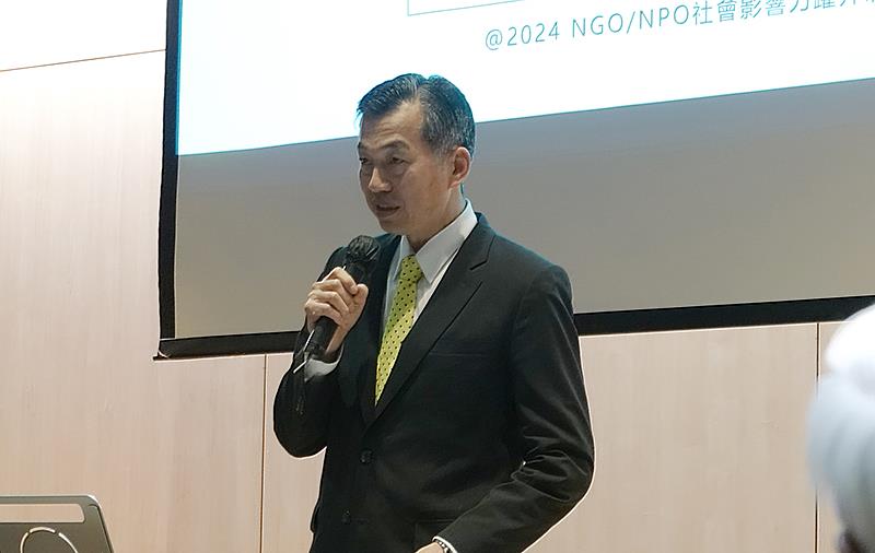 外交部非政府組織國際事務會陳剛毅執行長_TAISE提供