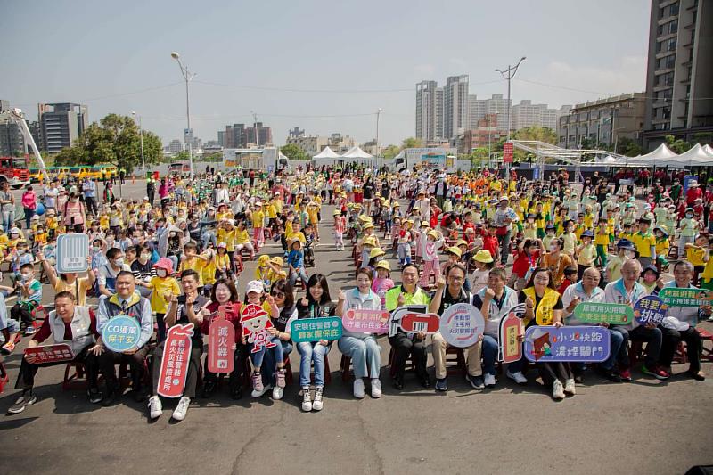 竹市幼兒園消防體驗活動圓滿成功