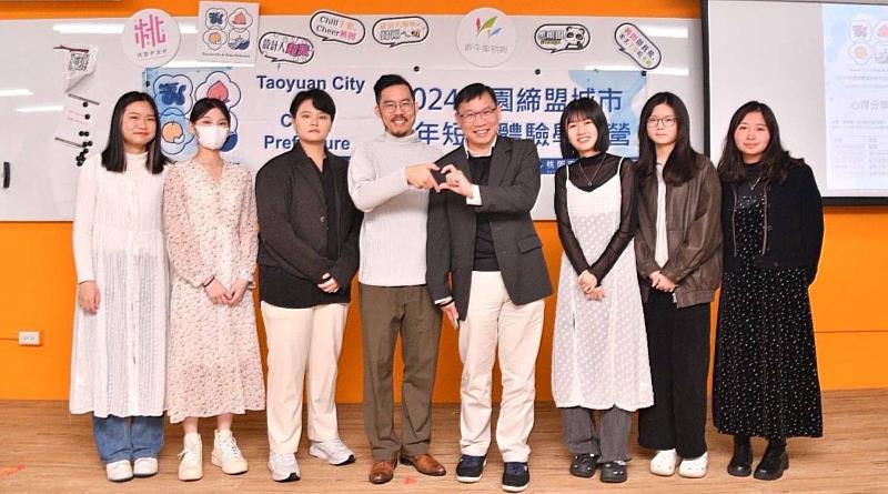 桃園市政府青年局帶領「2023桃園設計獎」獲獎的25位學生，一同遠赴日本千葉縣展開國際交流體驗營活動。