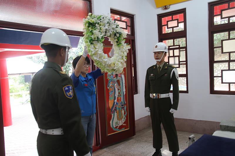 臺東縣忠烈祠與軍人公墓忠靈祠113年春祭典禮 縣長饒慶鈴親自擔任主祭 典禮莊嚴隆重