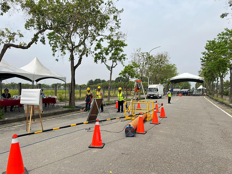 邁向零職災！第二屆全國下水道局限空間出入坑作業評鑑嘉義縣登場