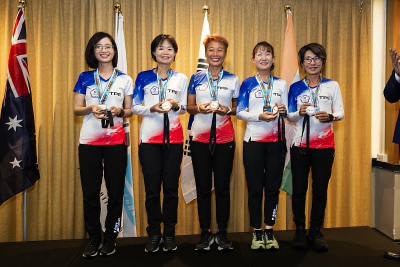 中華隊榮獲本屆亞錦賽女子團體季軍。