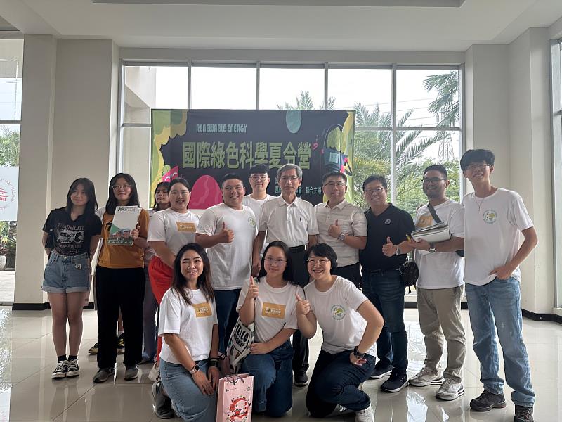 工院USR團隊赴印尼辦理科學營，與當地師生分享綠色科技