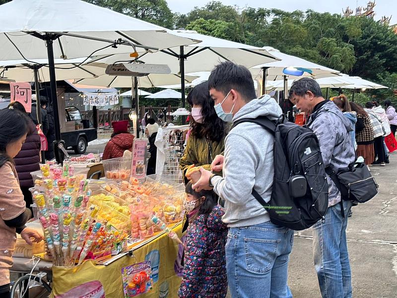 圖1. 週末「好識集」人流如潮