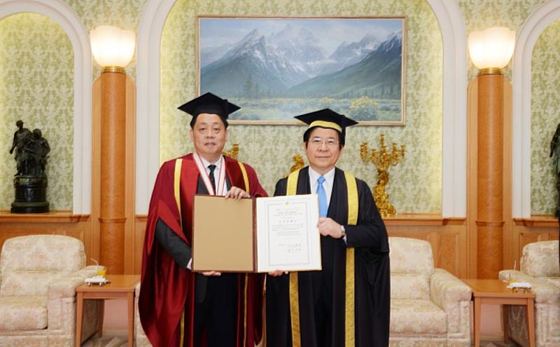 文化大學推進國際化腳步獲肯定   王子奇校長獲頒日本創價大學最高榮譽獎