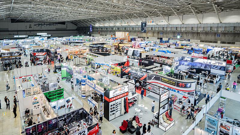 「臺灣專利超級站」將於 2024年台北國際汽機車零配件展，展出車輛安全及新能源前瞻技術。(2023年資料畫面-貿協提供)