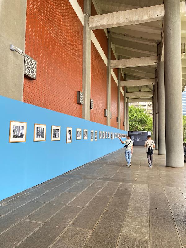 寬敞的迴廊是國父紀念館建築特色之一