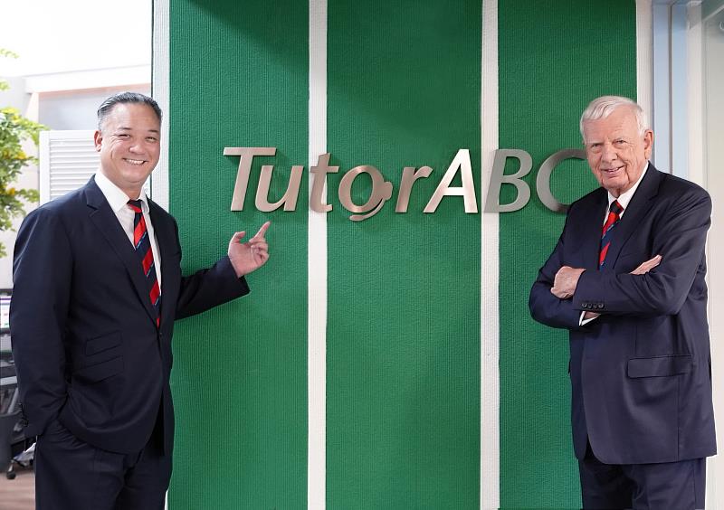 TutorABC Co-chairmen Samuel Yang (left) and Rodney Miles (right).