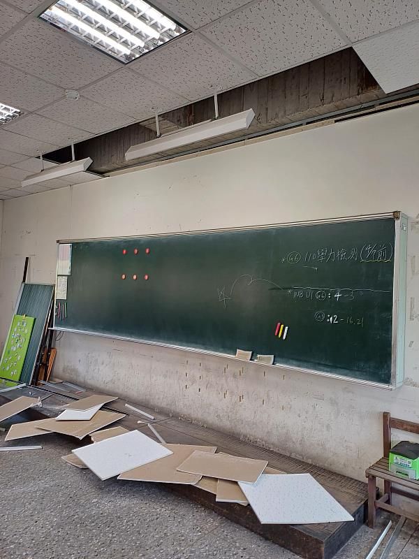 嘉義縣24所學校受0403地震影響災損校舍已啟動修繕計畫-2