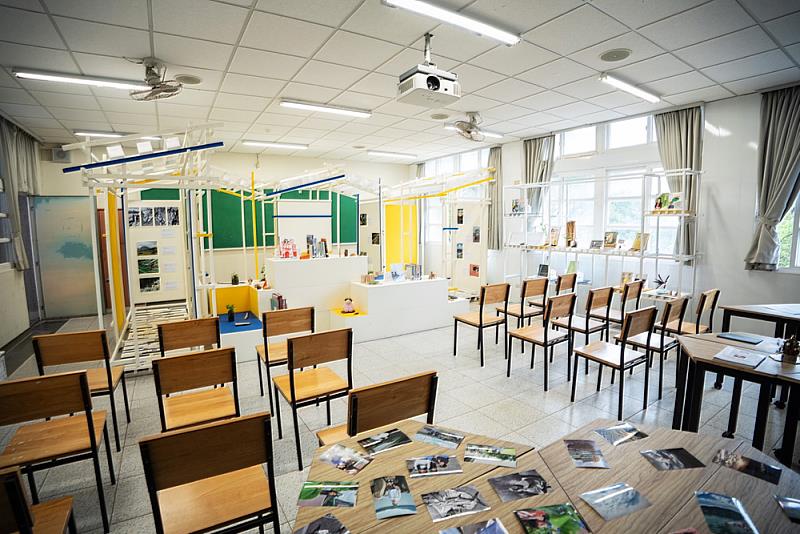 文化大學建築系師生攜手改造宛如「變形金剛」的高中教室