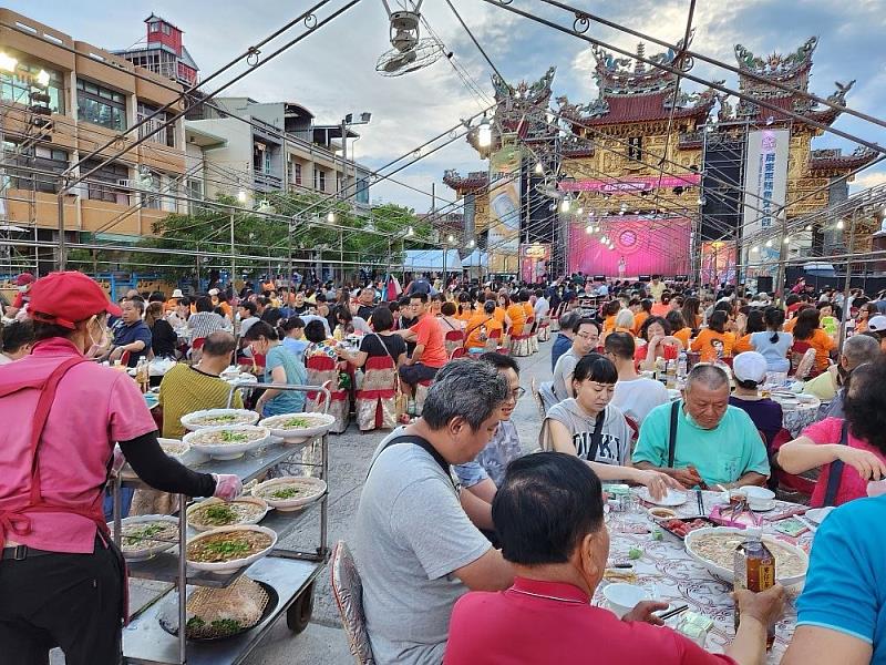 頗受歡迎的「美食推廣宴」將於6月8日在東隆宮廣場前辦理