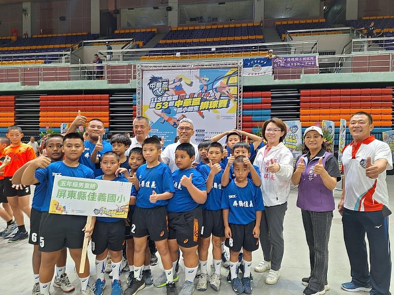 113年全國第53屆中華盃國小師生排球賽 精彩可期！