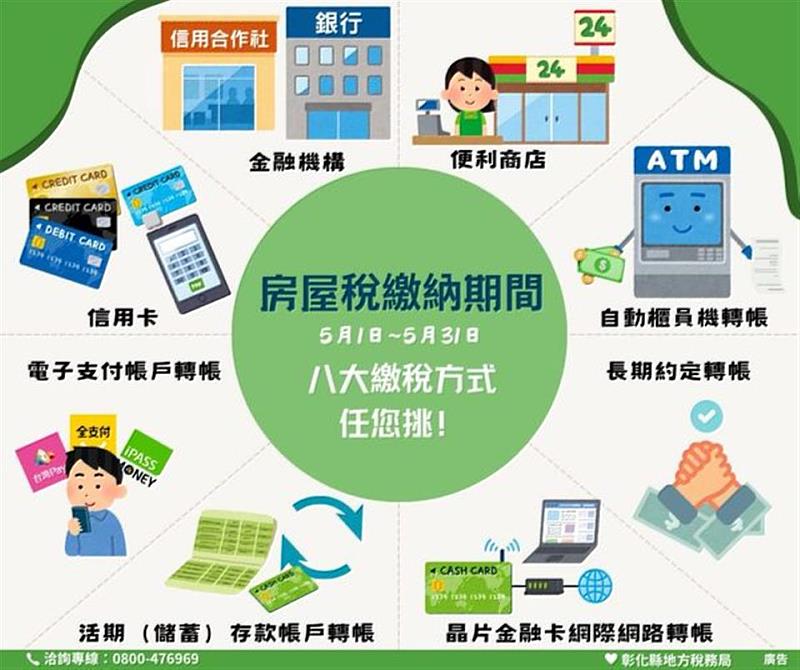 房屋稅開徵 多元繳稅管道真便利
