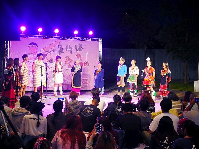 中國醫藥大學「婀魯社」表演太魯閣傳統歌謠
