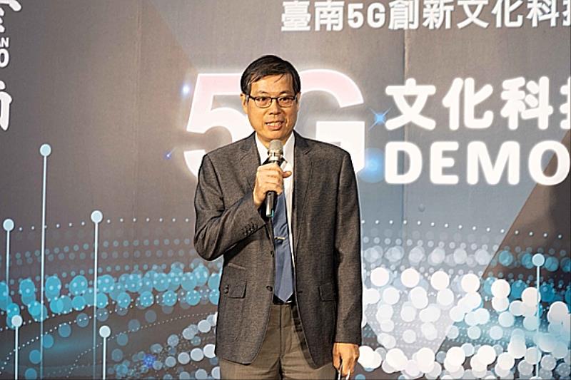 南臺科大副校長王振乾於活動中致詞。