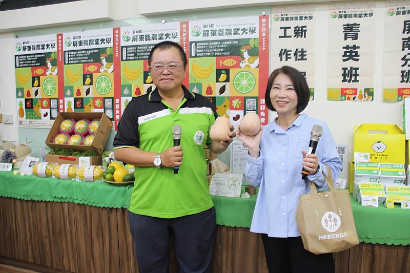 第一屆核心班成員吳文志，創立無憂園農場。
