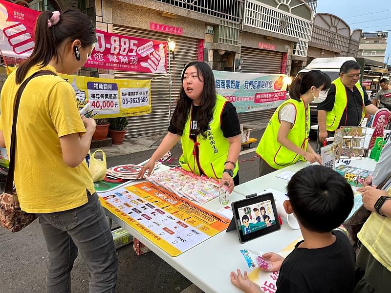 衛生局夜市擺攤「賣健康」  提升民眾對成癮防制、心理健康關注度