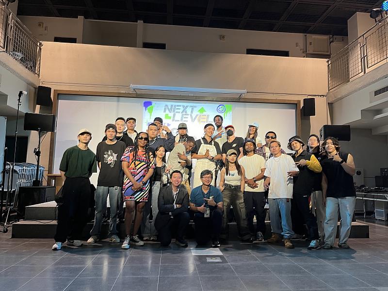「Next Level 臺東」國際嘻哈藝術交流 美籍嘻哈大師親自授課