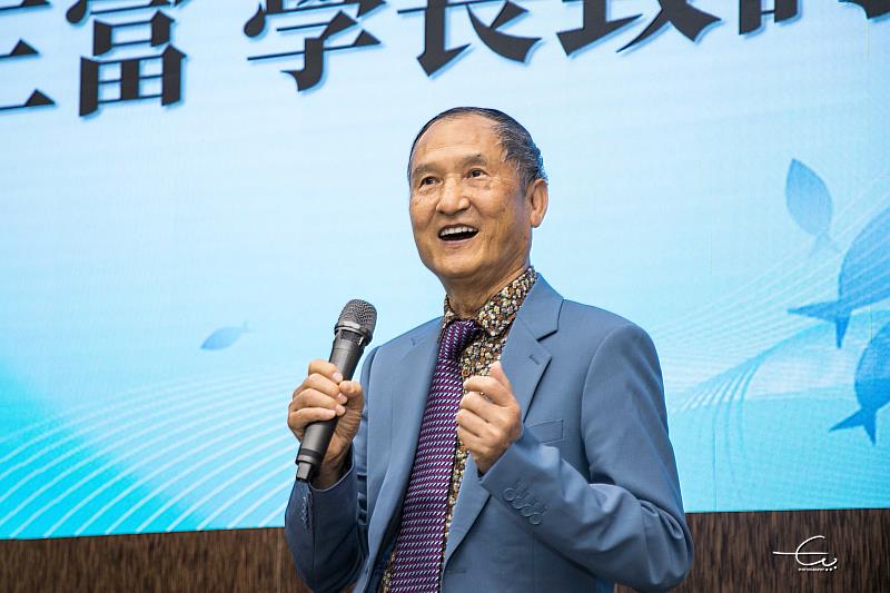 李三富學長感謝海大提供他堅實的訓練