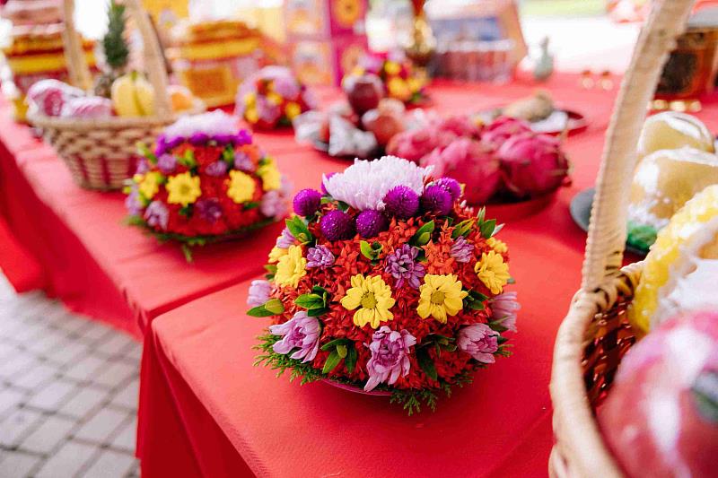 盤花祭祀為南部客庄獨特的傳統儀式