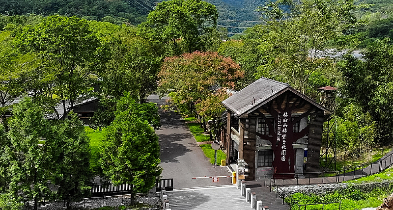 林田山大門口