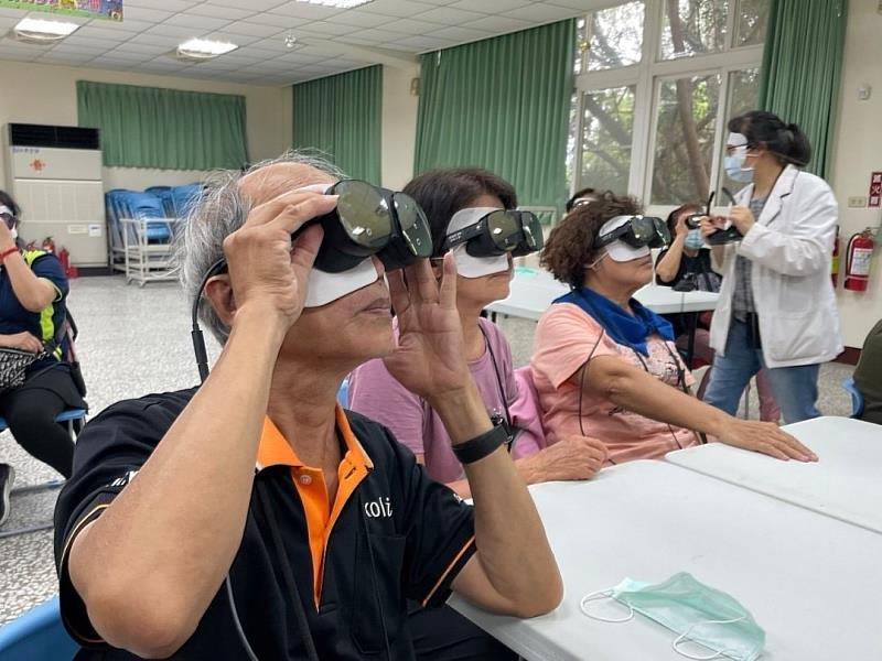 VR體驗活動，參與民眾興緻盎然