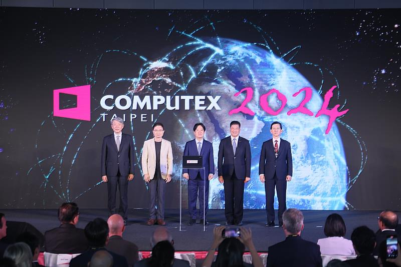 COMPUTEX開幕典禮。(貿協提供)