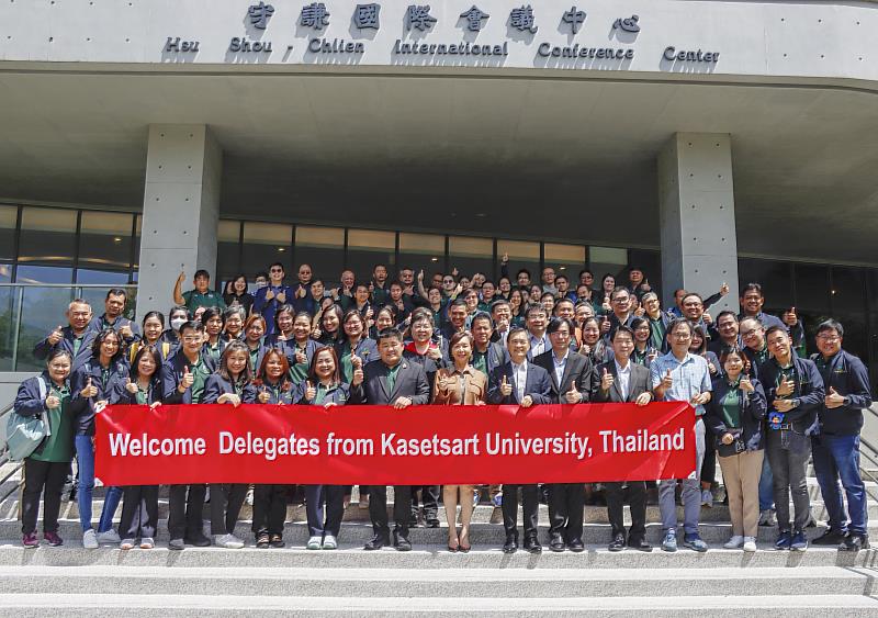 泰國農業大學觀摩團到淡江大學交流