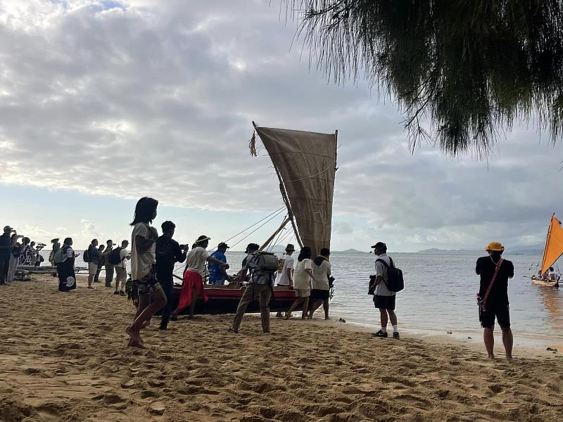 饒慶鈴推動臺東航海文化 縣府團隊赴夏威夷考察太平洋島國舟船入港儀式
